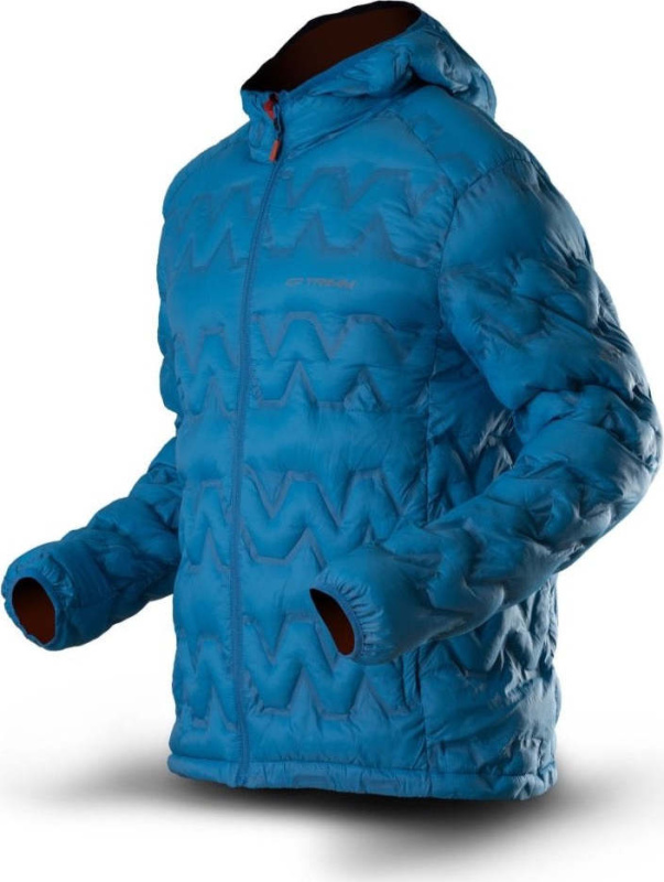 Pánská zimní bunda TRIMM Trock modrá Barva: old blue/ old red, Velikost: 3XL