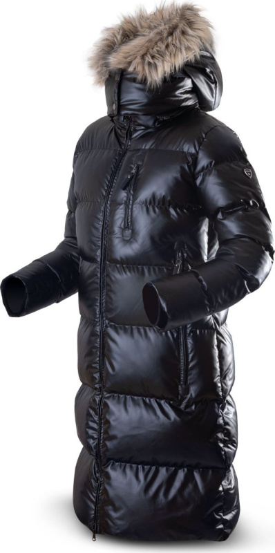 Dámský zimní kabát TRIMM Lustic Lux černý Barva: black, Velikost: XL