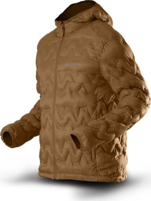 Dámská zimní bunda TRIMM Trock Lady zlatá Barva: golden/ light grey, Velikost: L