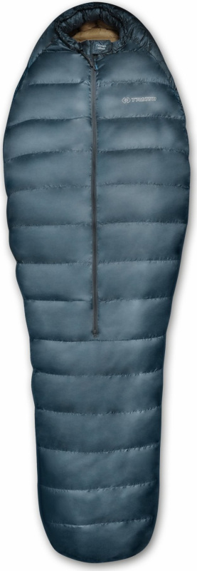 Spacák TRIMM Nord 500 modrý Barva: dark lagoon, Velikost: 185 cm, Orientace zipu: Centrální