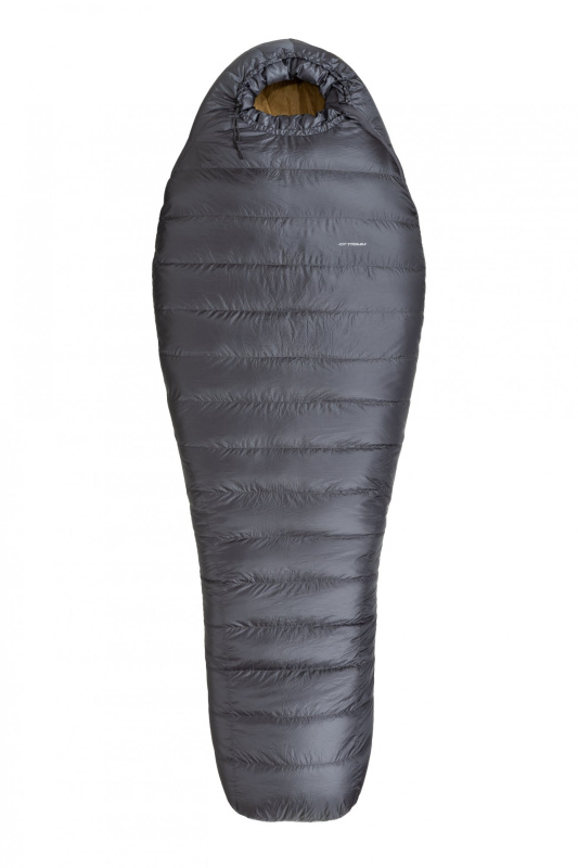 Spacák TRIMM Peak 400 šedý Barva: grey, Velikost: 195 cm, Orientace zipu: Pravý