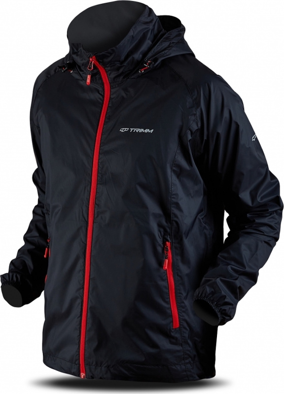 Pánská outdoorová bunda TRIMM Mark černá Barva: black, Velikost: 3XL