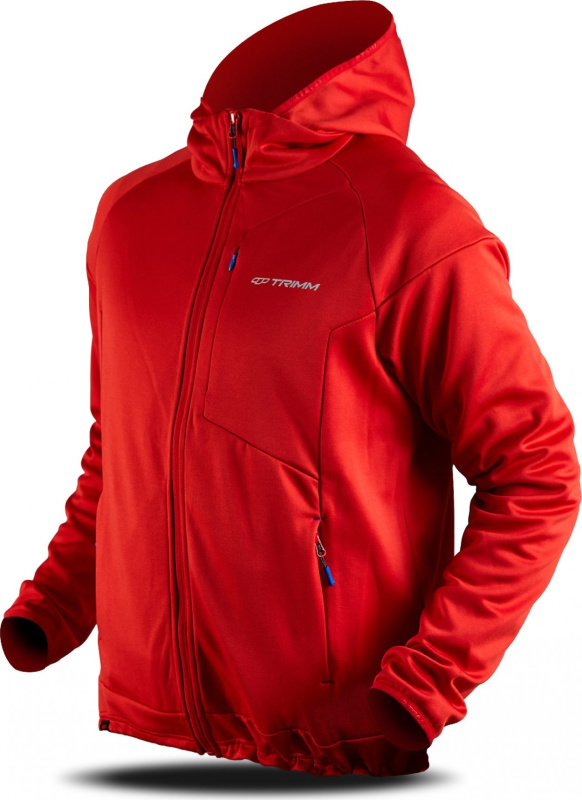 Pánská mikina TRIMM Bart červená Barva: red, Velikost: 3XL