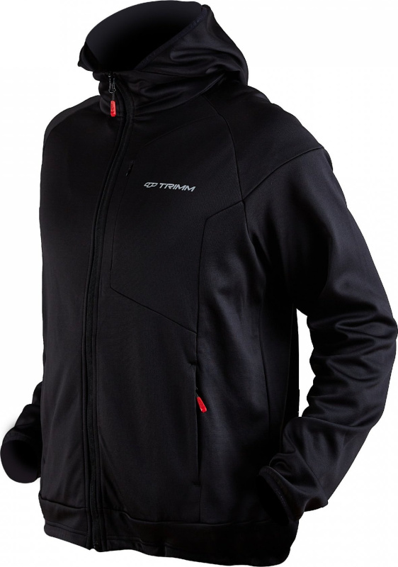 Pánská mikina TRIMM Bart černá Barva: black, Velikost: 3XL