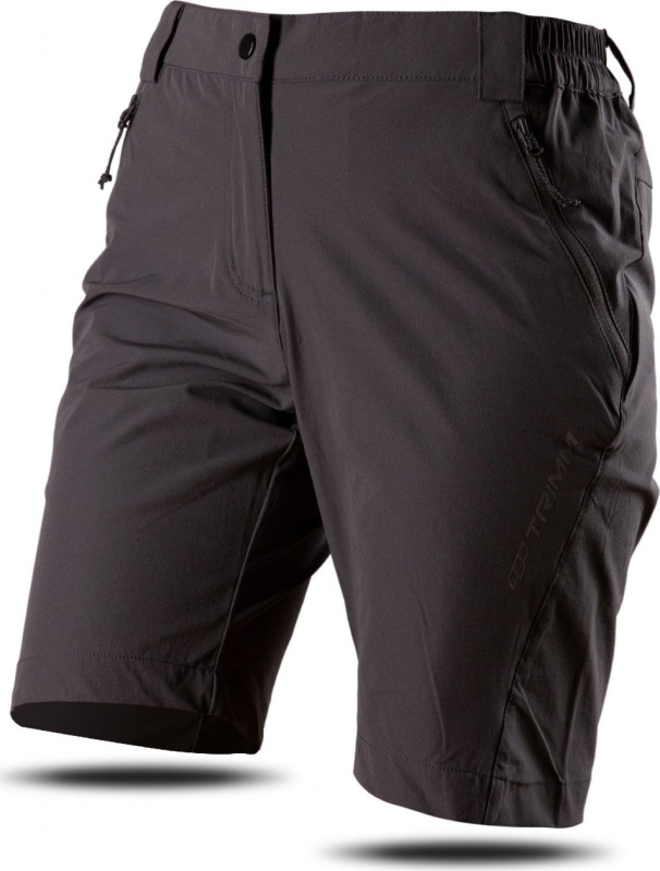 Dámské šortky TRIMM Tracka tmavě šedé Barva: dark grey, Velikost: XL