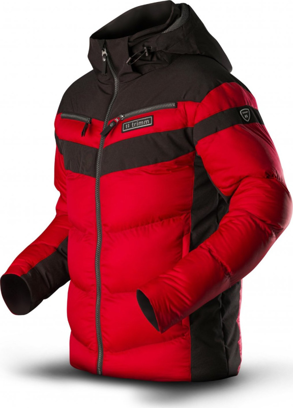 Pánská lyžařská bunda TRIMM Ecco Black/red Barva: black/ red, Velikost: S