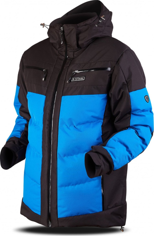 Pánská lyžařská bunda TRIMM Vario modrá/černá Barva: jeans blue/ black, Velikost: L