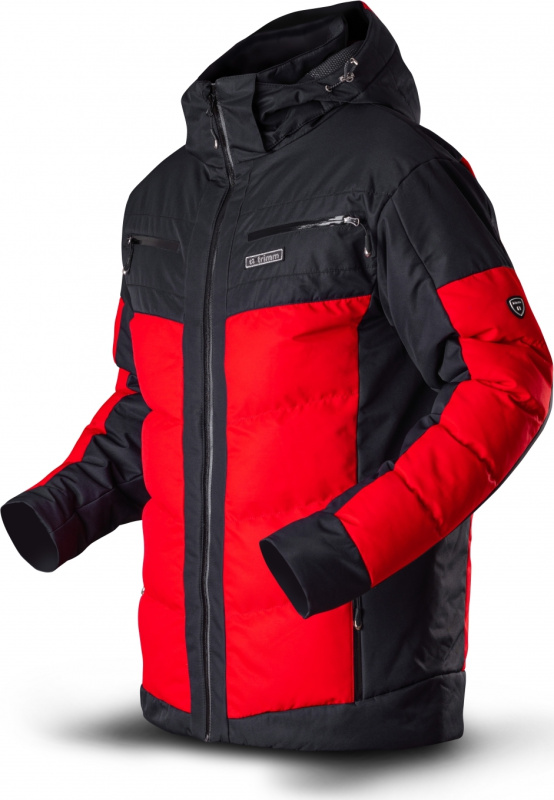 Pánská lyžařská bunda TRIMM Vario červená/černá Barva: red/ black, Velikost: M