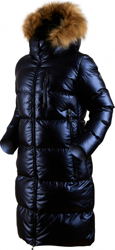Dámský zimní kabát TRIMM Lustic Lux tmavě modrý Barva: dark navy, Velikost: XXL