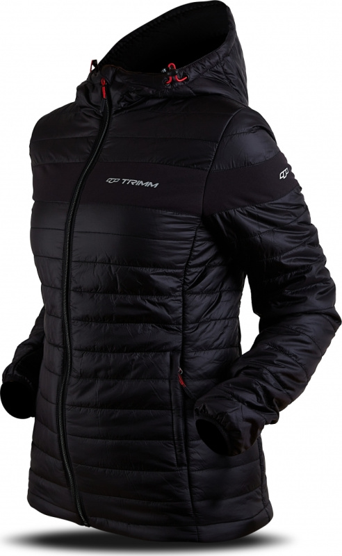 Dámská bunda TRIMM Credit Lady černá Barva: black/ black, Velikost: XS