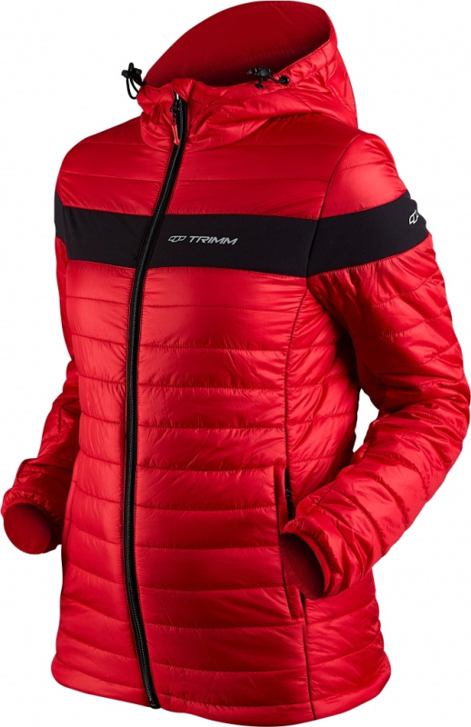 Dámská bunda TRIMM Credit Lady červená Barva: red/ black, Velikost: XL