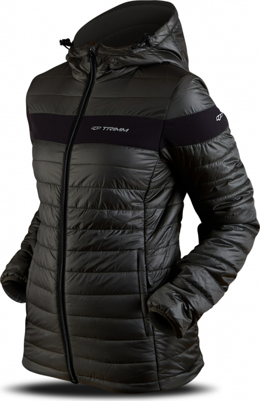 Dámská bunda TRIMM Credit Lady zelená Barva: khaki/ black, Velikost: XS