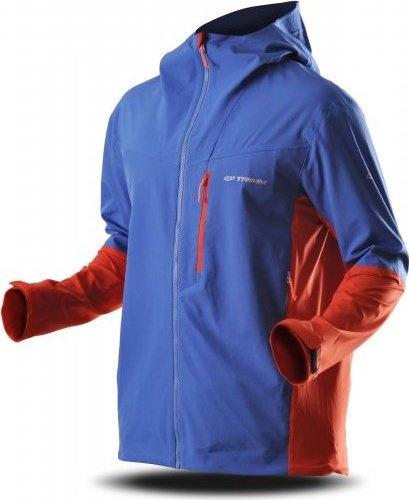 Pánská outdoorová bunda TRIMM Orado jeans blue/orange/orange Barva: jeans blue/orange/orange, Velikost: XXL