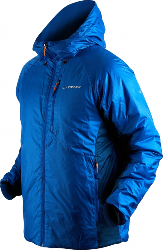 Pánská outdoorová bunda TRIMM Paco modrá Barva: jeans blue/dark lagoon, Velikost: M