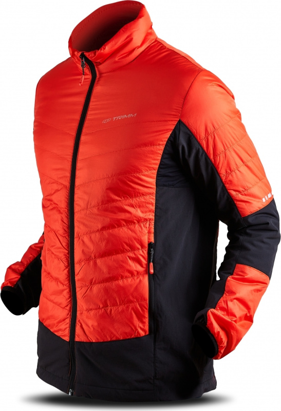 Pánská sportovní bunda TRIMM Zenon oranžová Barva: orange/grafit black, Velikost: XXL