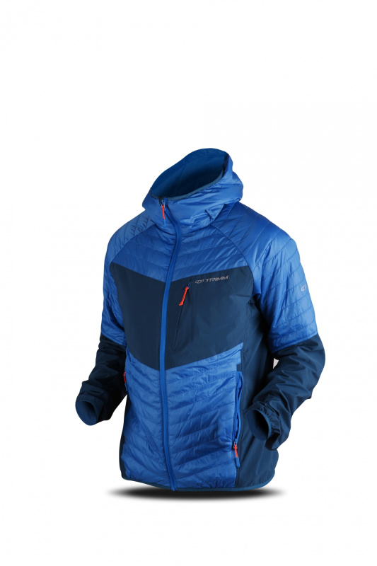 Pánská bunda TRIMM Zen světle modrá Barva: jeans blue/dark lagoon, Velikost: M