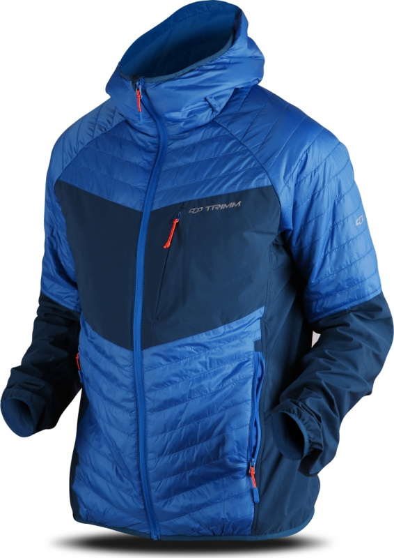 Pánská bunda TRIMM Zen světle modrá Barva: jeans blue/dark lagoon, Velikost: 3XL