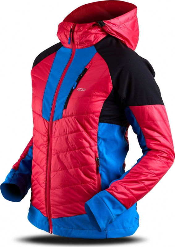 Dámská hybridní bunda TRIMM Marola růžová Barva: pinky/jeans blue, Velikost: S