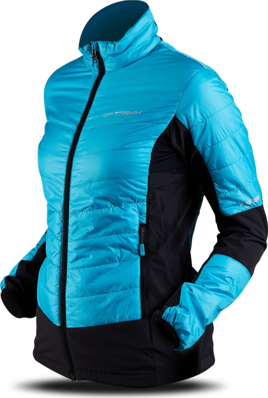 Dámská sportovní bunda TRIMM Zenona modrá Barva: azure/grafit black, Velikost: XS