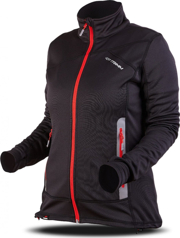 Dámská mikina TRIMM Echo Lady černá Barva: black, Velikost: XL