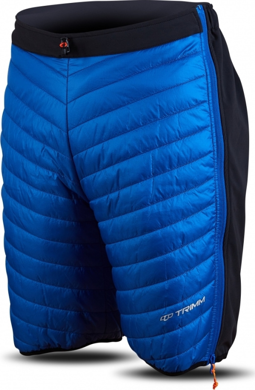 Pánské zateplené kraťasy TRIMM Rondo Short modré Barva: jeans blue/ dark grey, Velikost: M