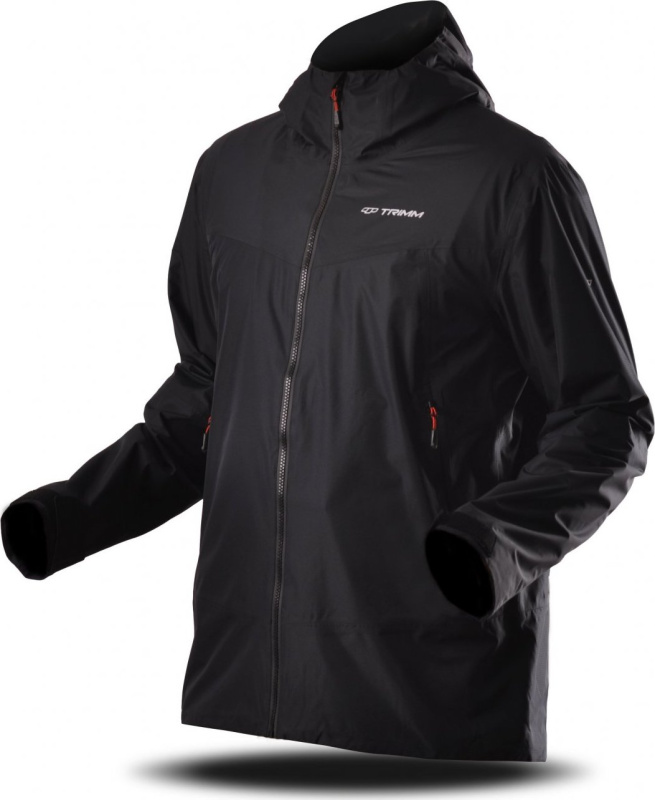 Pánská outdoorová bunda TRIMM Foxter černá Barva: black, Velikost: L