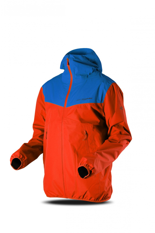 Pánská bunda TRIMM Exped oranžová Barva: orange/ jeans blue, Velikost: S