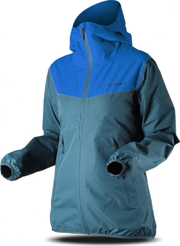 Dámská lehká bunda TRIMM Exped Lady šedá/modrá Barva: dark lagoon/ jeans blue, Velikost: S