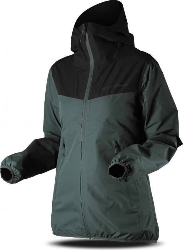 Dámská lehká bunda TRIMM Exped Lady zelená Barva: khaki/ black, Velikost: XL