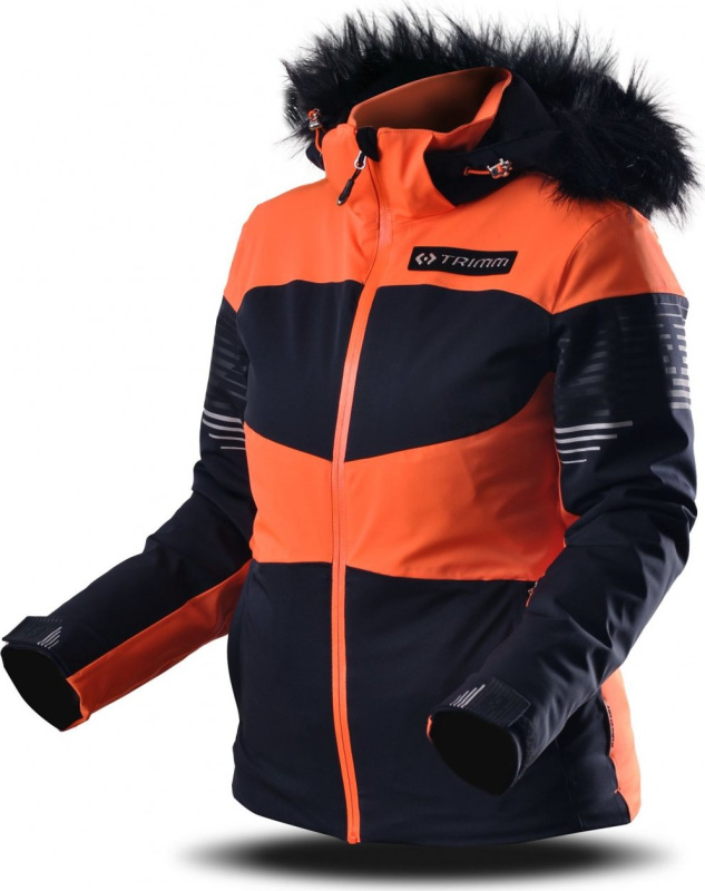 Dámská lyžařská bunda TRIMM Valona dark blue/signal orange Barva: dark blue/signal orange, Velikost: S