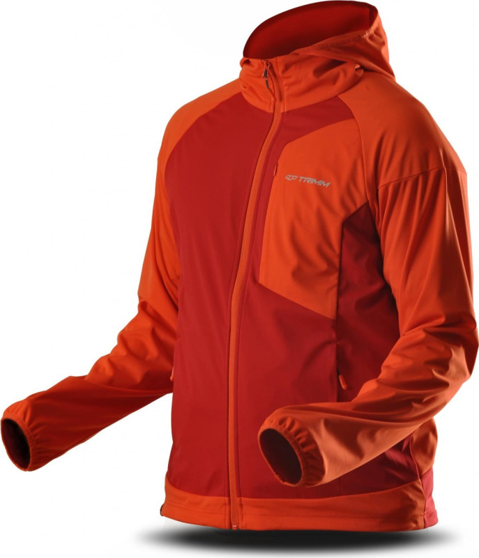 Pánská outdoorová bunda TRIMM Roche oranžová Barva: orange/ dark orange, Velikost: XXL