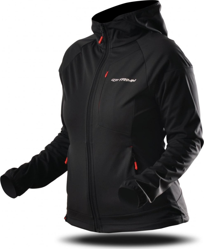 Dámská bunda TRIMM Roche Lady grafit black/black Barva: grafit black/ black, Velikost: L