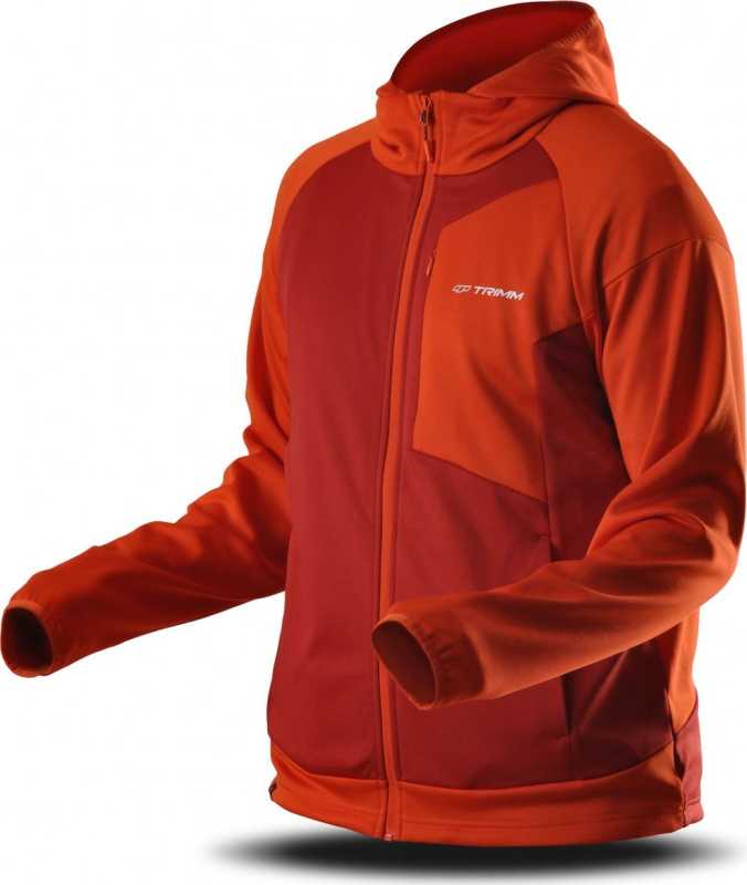 Pánská mikina TRIMM BART orange/ dark orange Barva: orange/ dark orange, Velikost: M