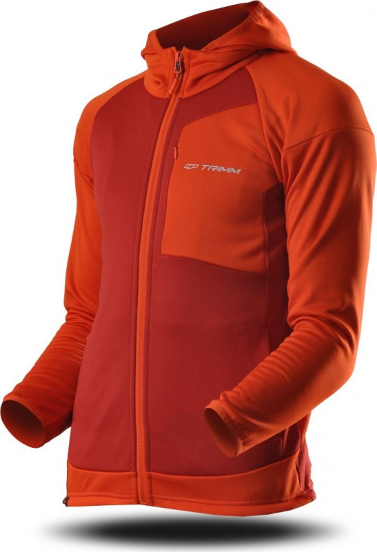Dětská mikina TRIMM Bart Jr orange/dark orange Barva: orange/ dark orange, Velikost: 116