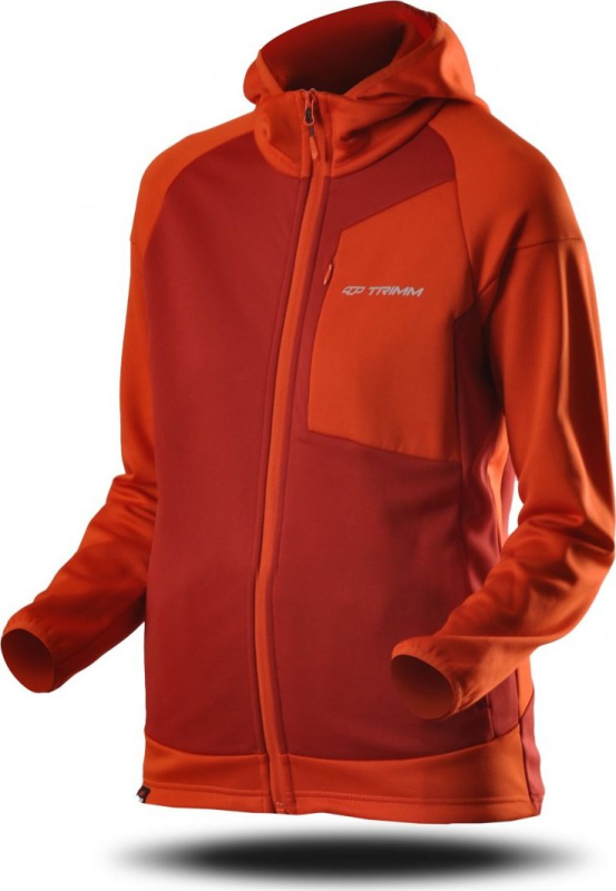 Dětská mikina TRIMM Bart Lady Jr orange/dark orange Barva: orange/ dark orange, Velikost: 116