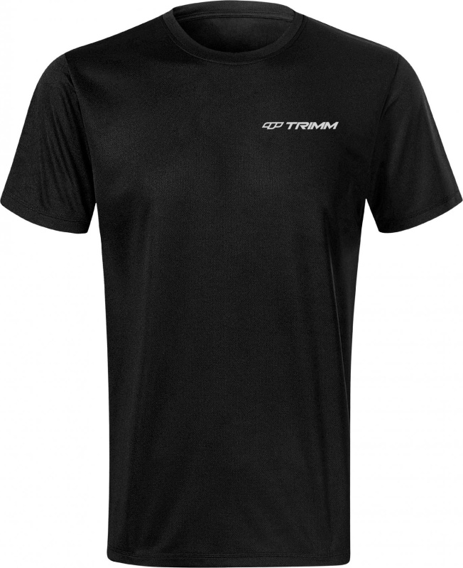 Trimm Pánské funkční tričko Change black melange Barva: black melange, Velikost: XXL