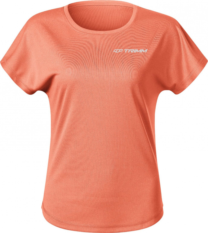 Dámské funkční tričko TRIMM Change lady orange melange Barva: orange melange, Velikost: XS