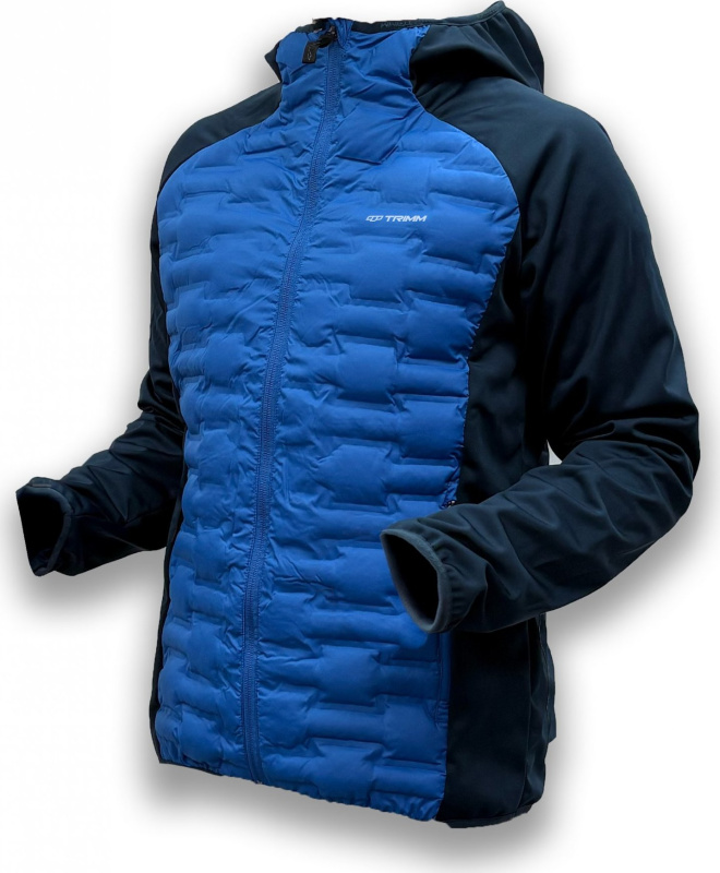 Trimm Pánská softshellová bunda jeans blue/dark lagoon Barva: jeans blue/dark lagoon, Velikost: XL