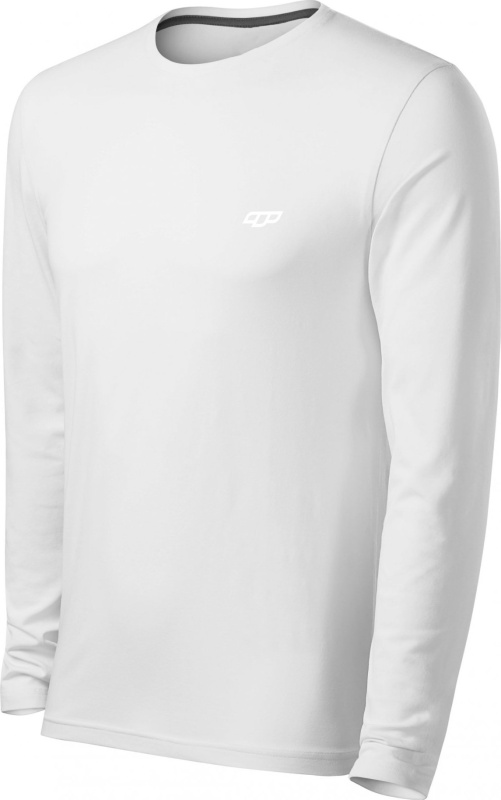 Pánské bavlněné triko TRIMM Brave bílé Barva: white, Velikost: XXL