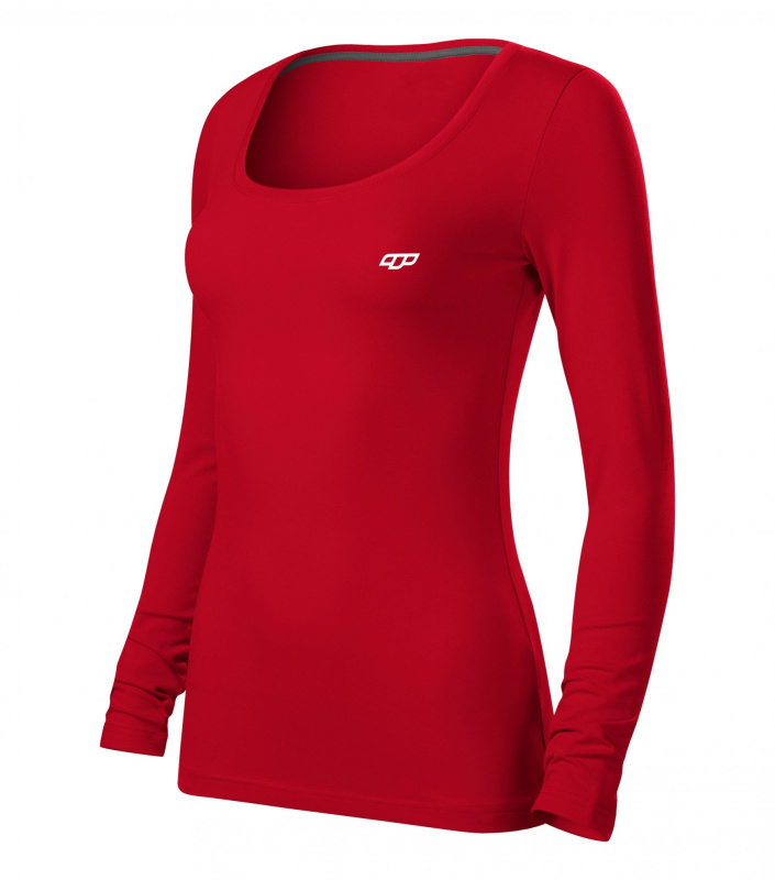 Dámské bavlněné triko TRIMM Brave Lady červené Barva: red, Velikost: XL