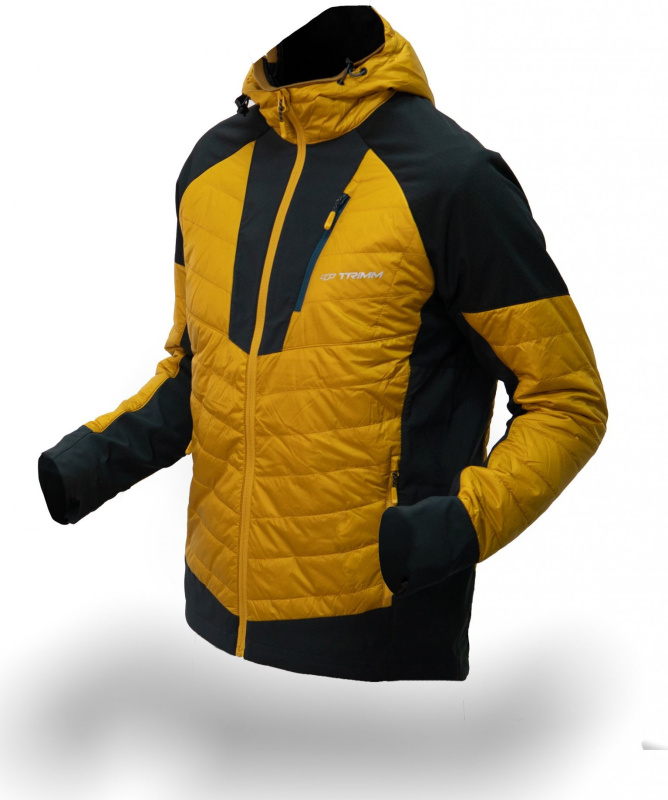 Pánská zimní bunda TRIMM MAROL mustard/ grafit black Barva: mustard/ grafit black, Velikost: XXL