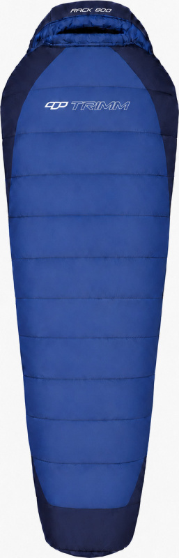 Celoroční spacák TRIMM Rack 800 blue/sea blue Barva: blue/sea blue, Velikost: 185 cm, Orientace zipu: Pravý