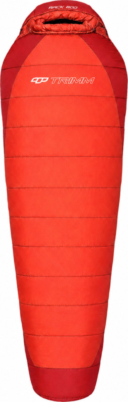 Spacák TRIMM Rack 800 dark red/red Barva: dark red/red, Velikost: 195 cm, Orientace zipu: Pravý