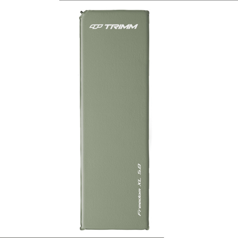 Samonafukovací karimatka TRIMM Freedom XL olivová Barva: olive, Velikost: 200x66x5 cm