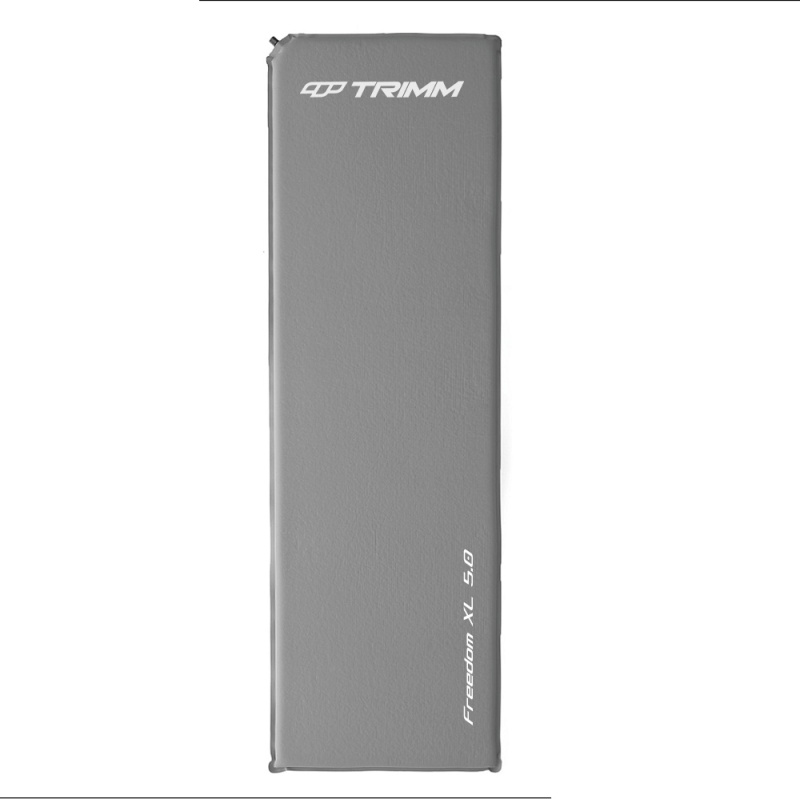 Samonafukovací karimatka TRIMM Freedom XL šedá Barva: grey, Velikost: 200x66x5 cm