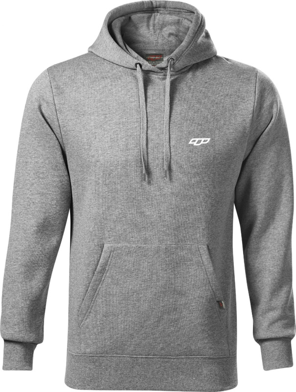 Pánská mikina TRIMM CAPE šedý melír Barva: grey melange, Velikost: XL