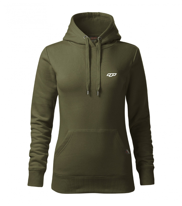 Dámská teplá mikina TRIMM Cape Lady khaki Barva: khaki, Velikost: M