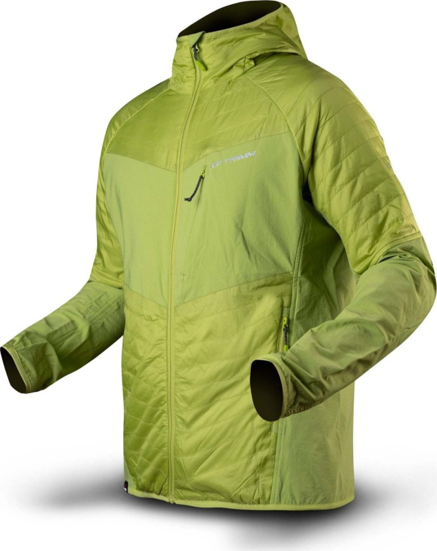 Pánská zimní bunda TRIMM ZEN lime green Barva: lime green, Velikost: XXL