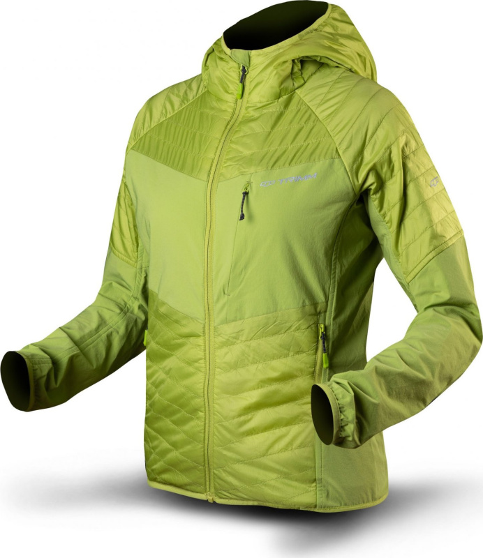 Dámská sportovní bunda TRIMM Zena zelená Barva: lime green, Velikost: XS