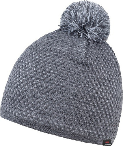 Pletená čepice TRIMM DOTS grey melange Barva: grey melange, Velikost: one size